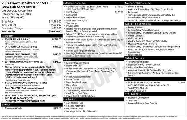 Used 2009 Chevrolet Silverado 1500 LT w/ Power Pack Plus image 50