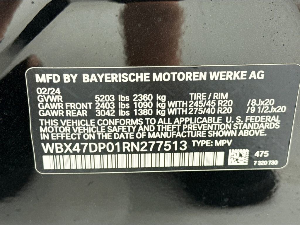 Certified 2024 BMW X3 sDrive30i w/ Premium Package w/ZPA image 34