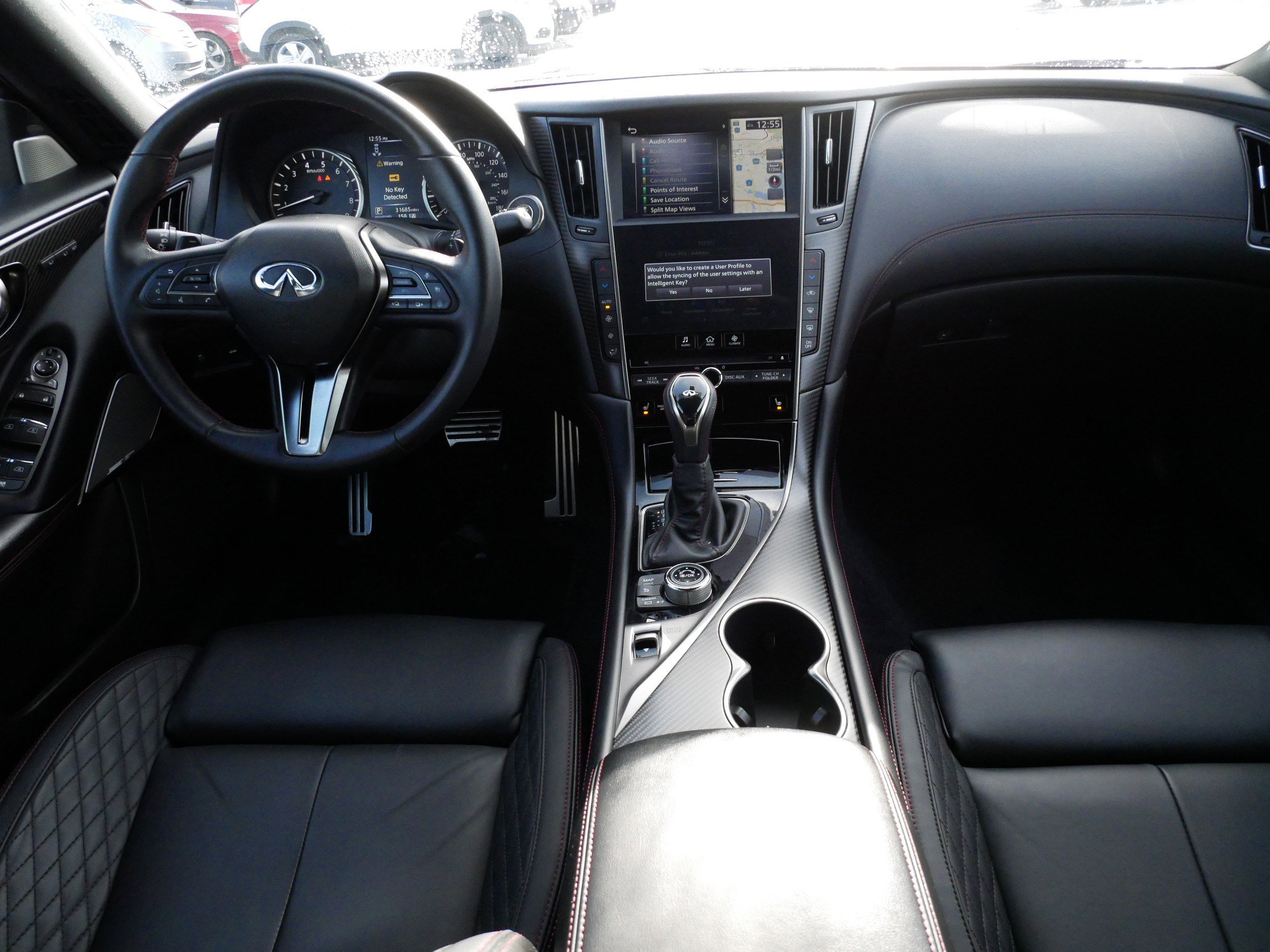 Used 2023 INFINITI Q50 Red Sport 400 w/ Carbon Fiber Package image 10