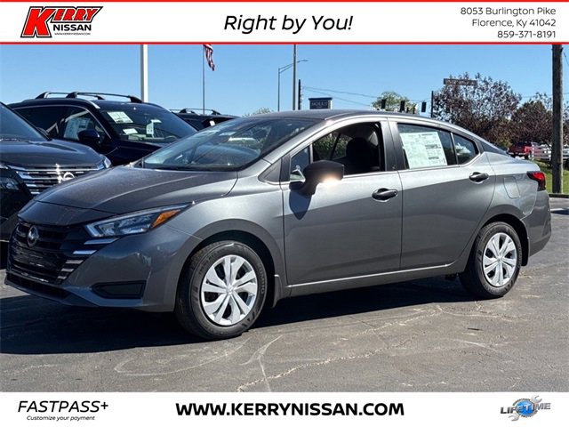 New 2025 Nissan Versa S w/ Trunk Package