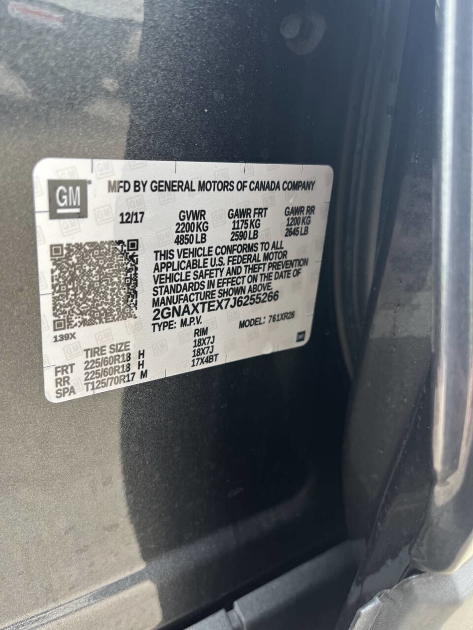 Used 2018 Chevrolet Equinox LT image 10