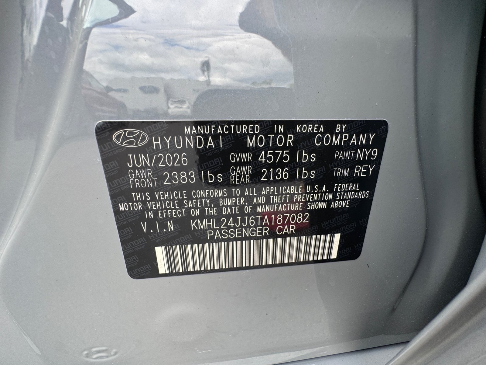 New 2026 Hyundai Sonata Blue FWD image 34