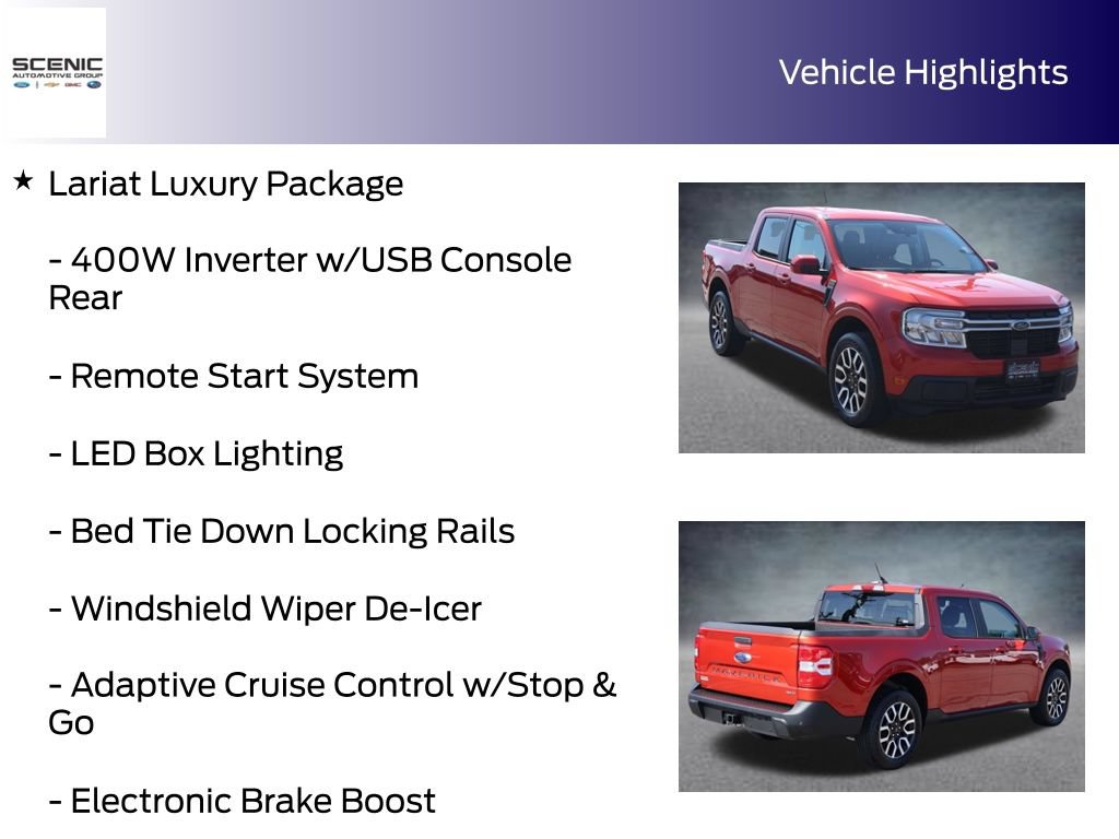 Used 2022 Ford Maverick Lariat w/ Lariat Luxury Package AWD/4WD image 5