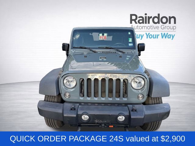 Used 2015 Jeep Wrangler Sport w/ Quick Order Package 24S AWD/4WD image 2