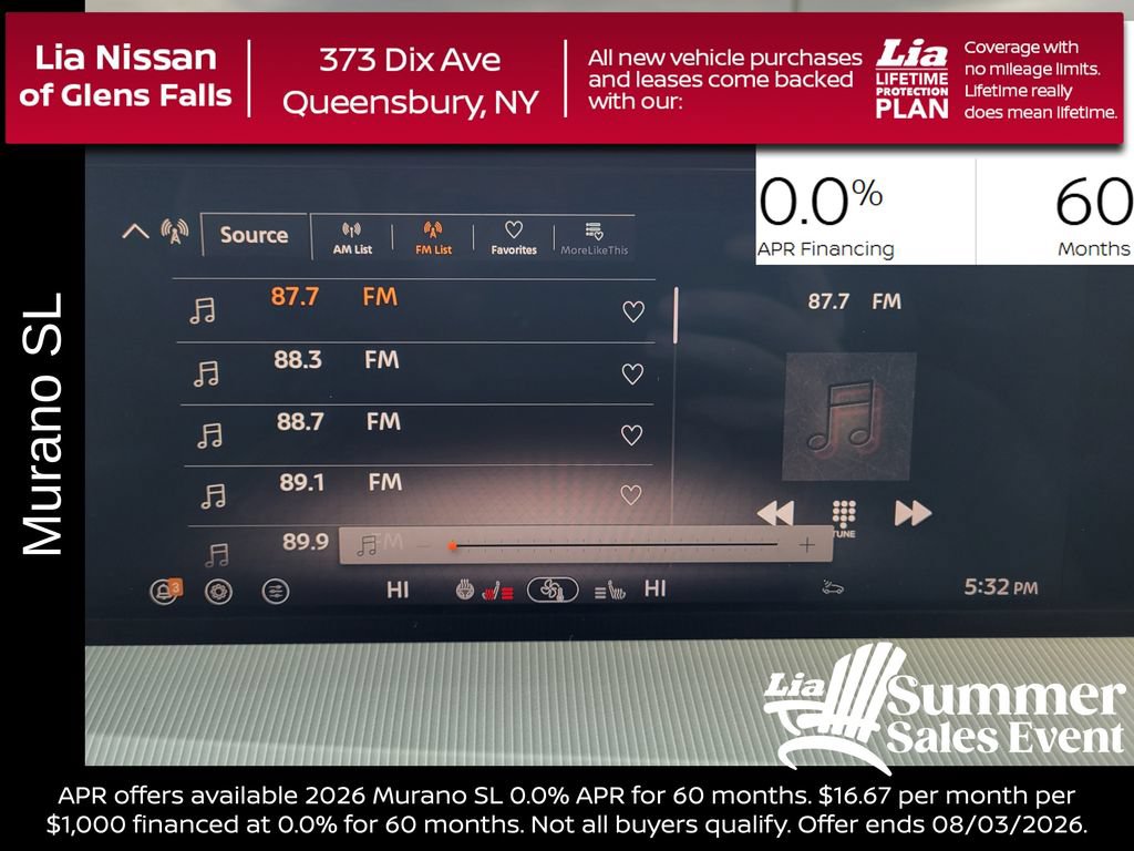 New 2026 Nissan Murano SL AWD/4WD image 21