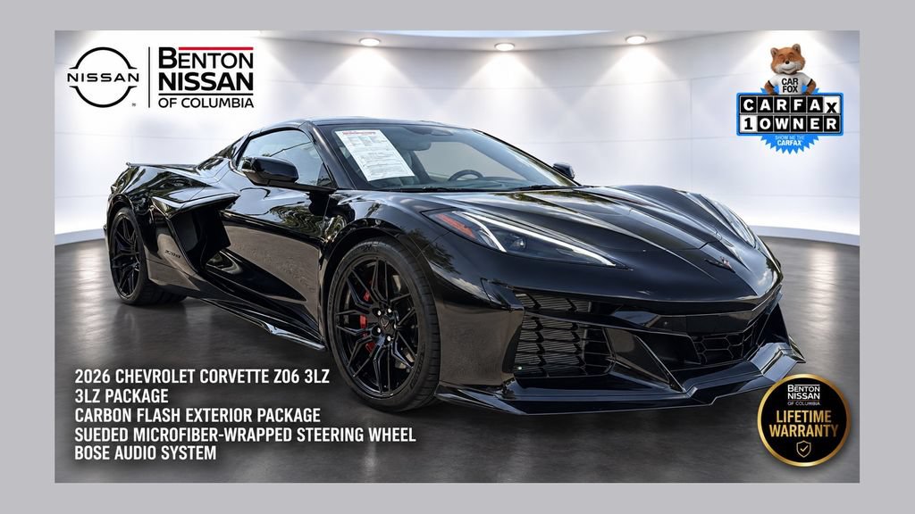 Used 2026 Chevrolet Corvette Z06 w/ Battery Protection Package RWD image 1