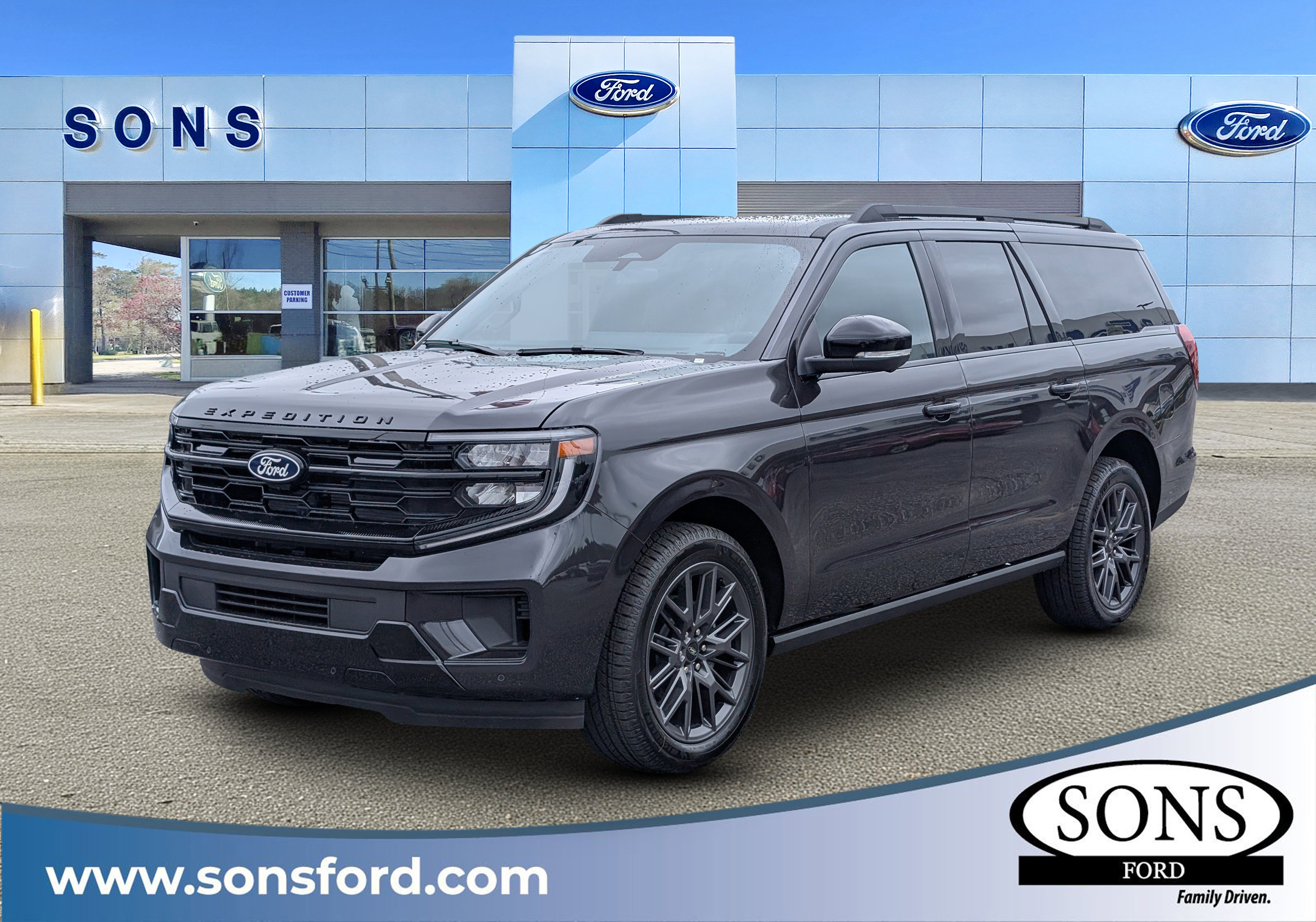 New 2027 Ford Expedition Max Platinum w/ Stealth Appearance Package
