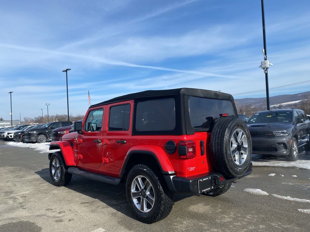 Certified 2019 Jeep Wrangler Unlimited Sahara image 4