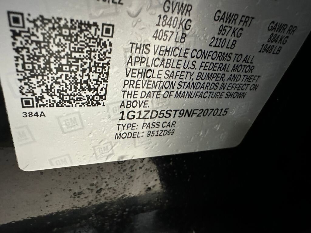 Certified 2022 Chevrolet Malibu LT image 37