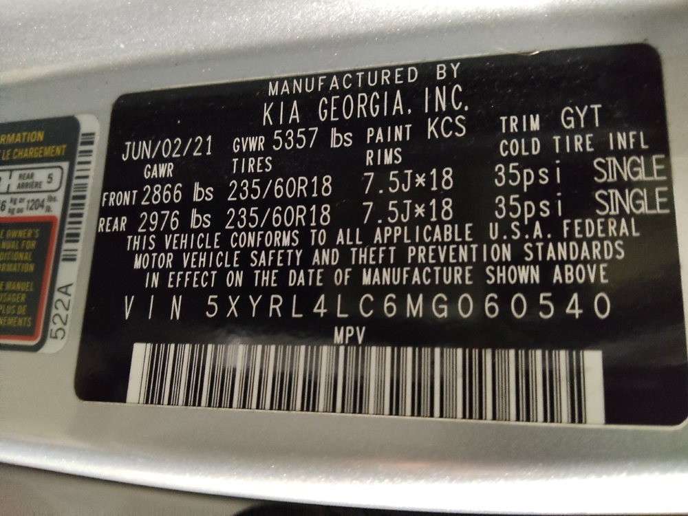 Used 2021 Kia Sorento S FWD image 33