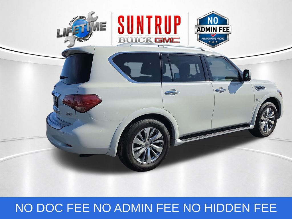 Used 2017 INFINITI QX80 4WD w/ Driver Assistance Package image 6
