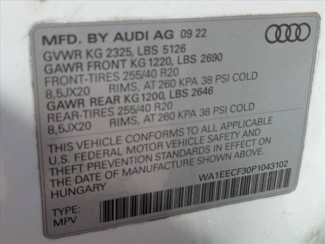 Used 2023 Audi Q3 2.0T Premium Plus w/ Premium Plus Package AWD/4WD image 16