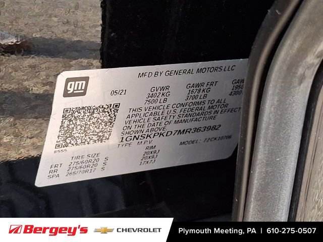 Certified 2021 Chevrolet Tahoe Z71 AWD/4WD image 30