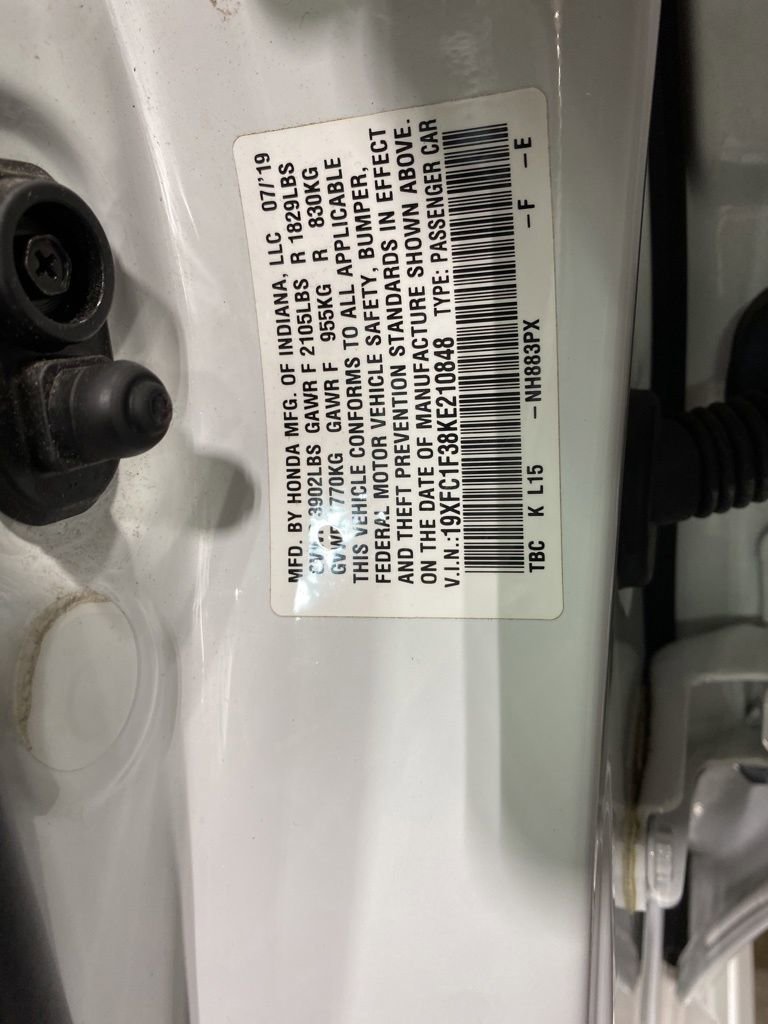 Certified 2019 Honda Civic EX image 19