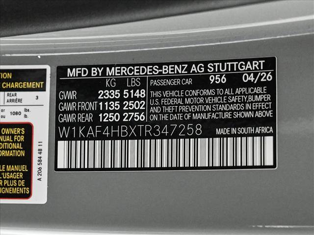 New 2026 Mercedes-Benz C 300 4MATIC Sedan image 27