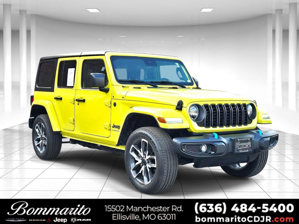 Used 2024 Jeep Wrangler Unlimited w/ Convenience Group AWD/4WD image 1