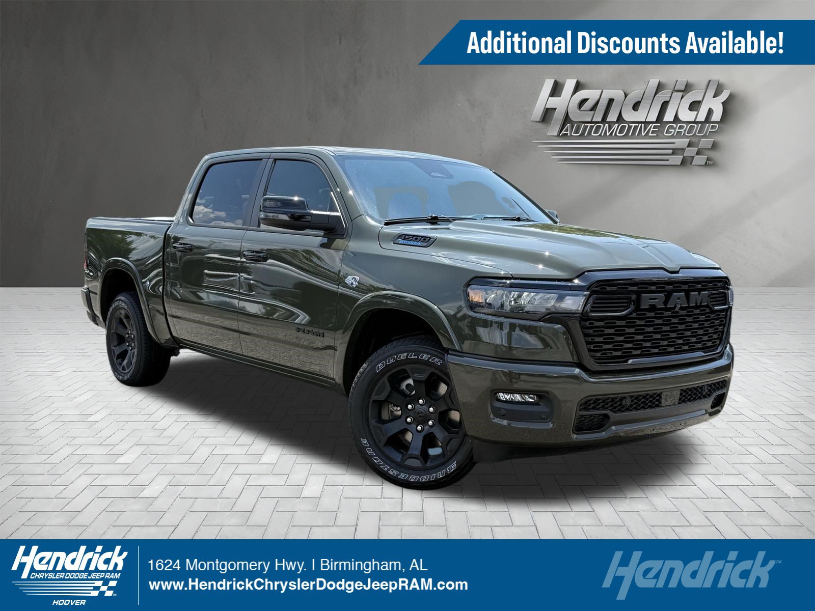 New 2026 RAM 1500 Big Horn AWD/4WD image 1