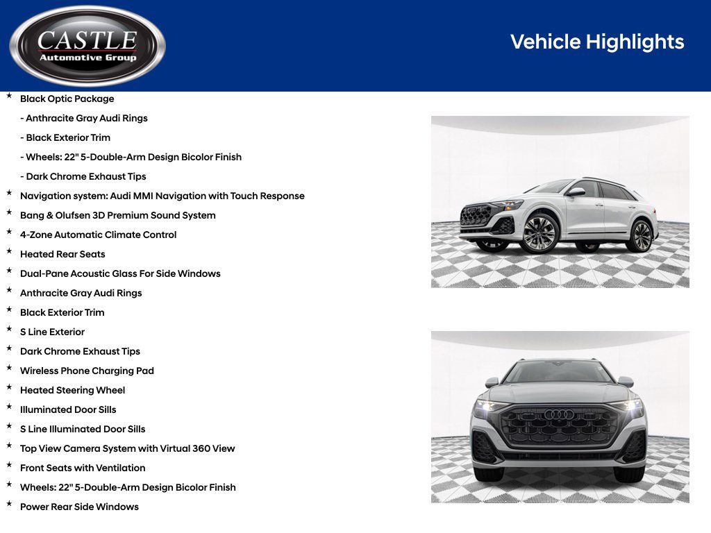 Used 2025 Audi Q8 Premium Plus AWD/4WD image 6