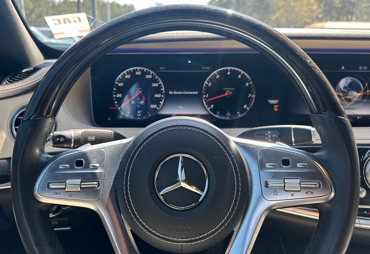Used 2020 Mercedes-Benz S 450 Sedan w/ AMG Line Exterior image 24