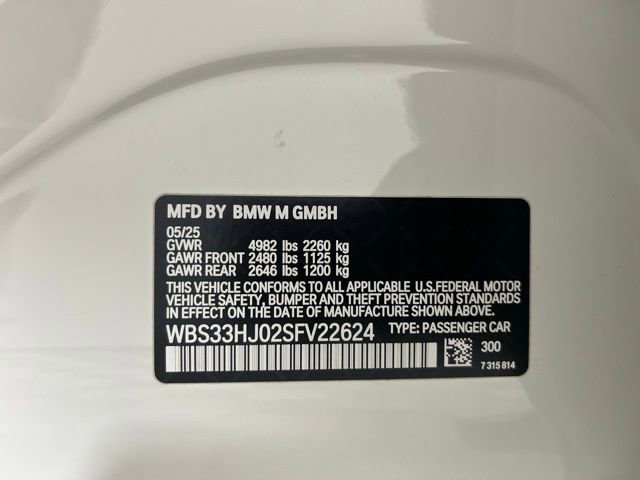 Used 2025 BMW M3 Competition image 27