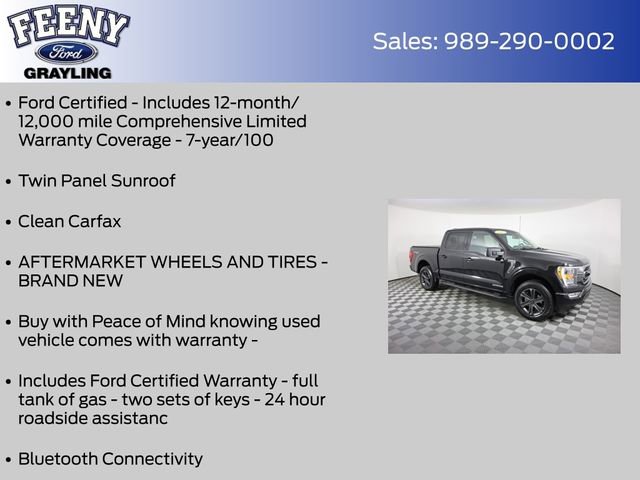 Certified 2023 Ford F150 XLT w/ Equipment Group 302A High AWD/4WD image 4