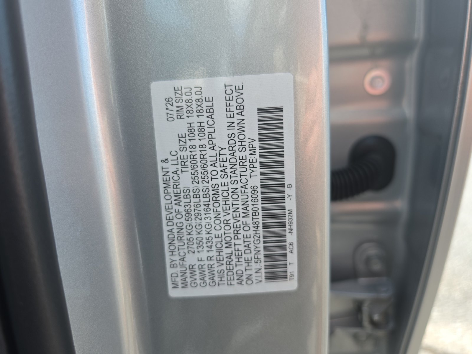 New 2026 Honda Pilot EX-L image 29