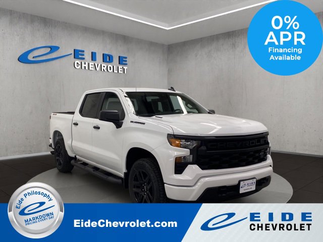 New 2026 Chevrolet Silverado 1500 Custom w/ Turbomax Blackout Package