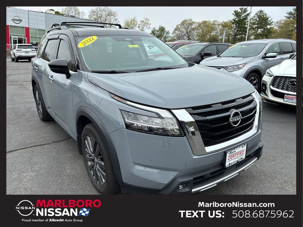 Certified 2022 Nissan Pathfinder SL w/ SL Premium Package