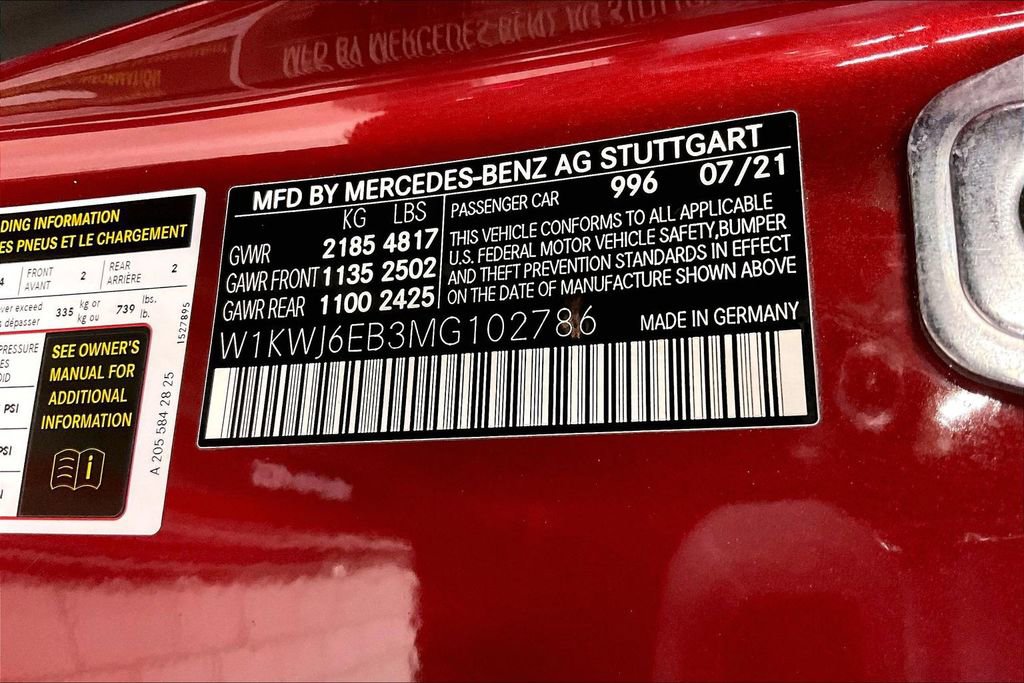 Certified 2021 Mercedes-Benz C 43 AMG 4MATIC Coupe image 22