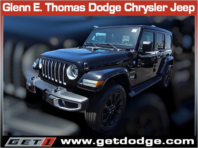 Used 2021 Jeep Wrangler Unlimited Sahara w/ Safety Group AWD/4WD image 3