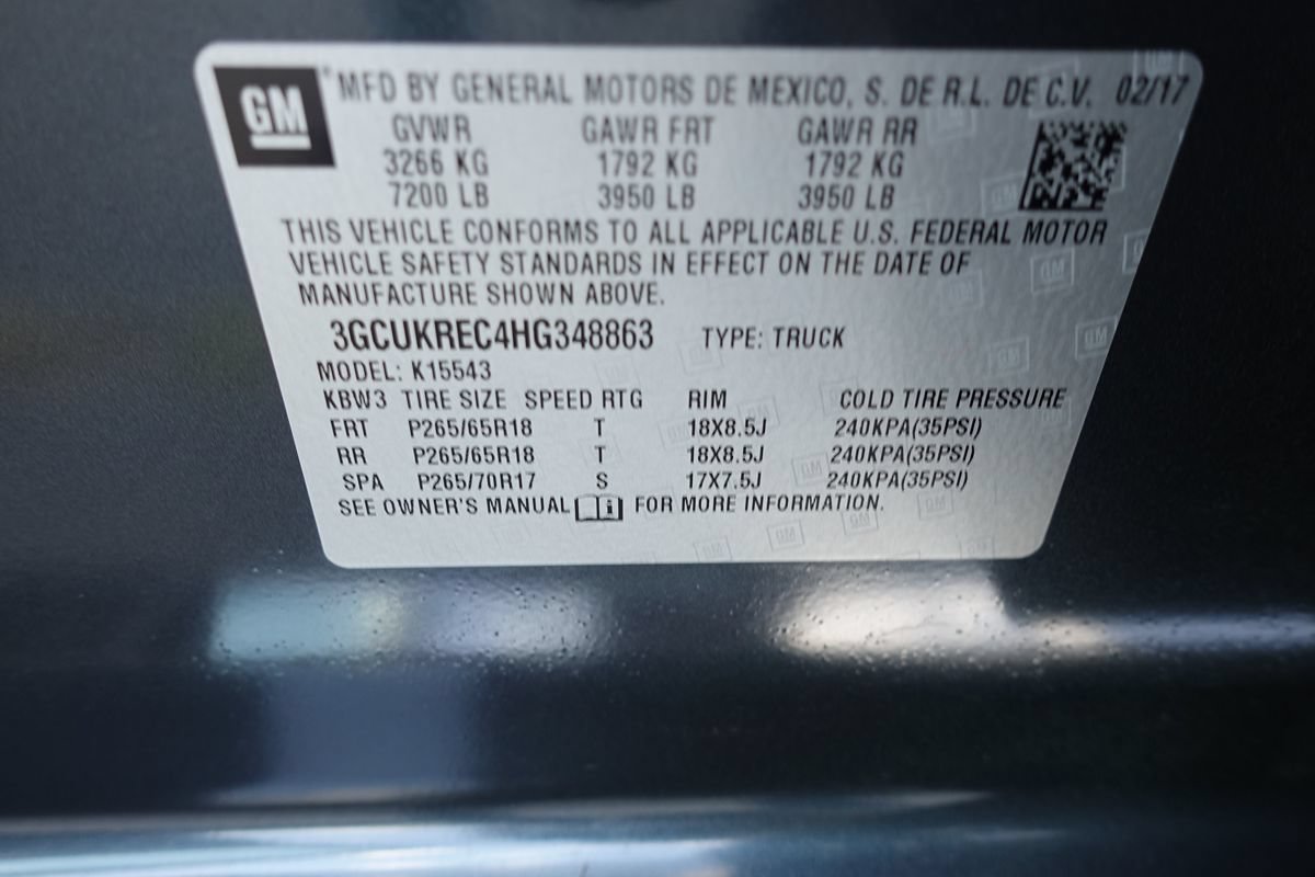 Used 2017 Chevrolet Silverado 1500 LT w/ All Star Edition AWD/4WD image 17