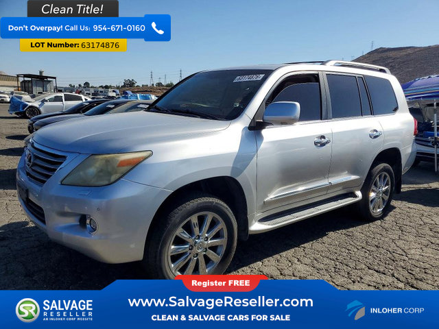 Used 2010 Lexus LX 570 4WD w/ Preferred Accessory Package image 1