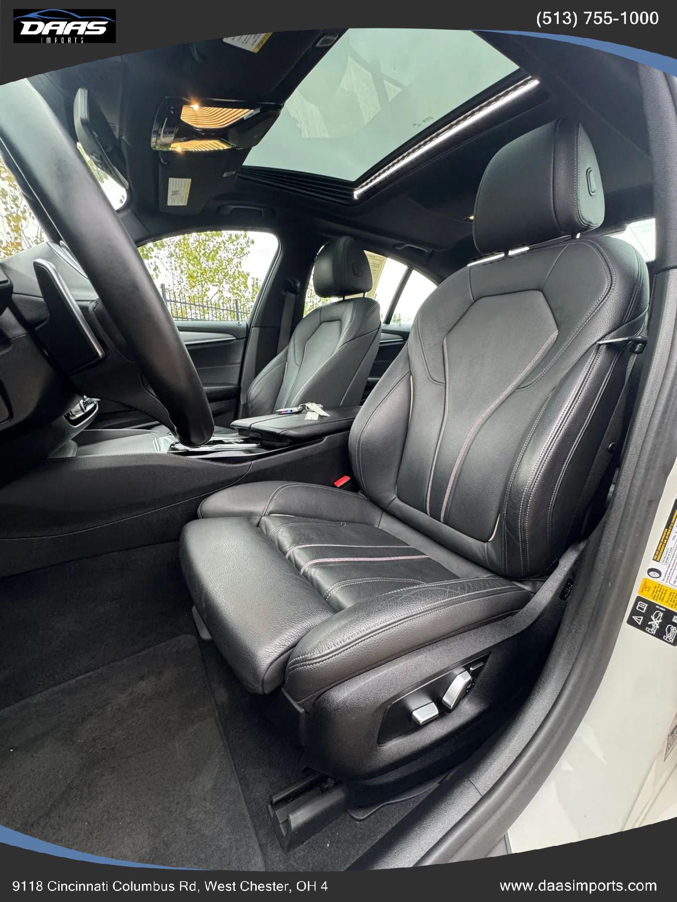 Used 2019 BMW 530i xDrive w/ M Sport Package AWD/4WD image 12