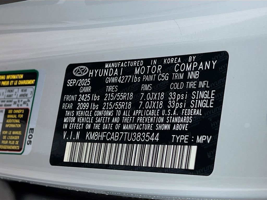 New 2026 Hyundai Kona SEL Sport AWD/4WD image 25