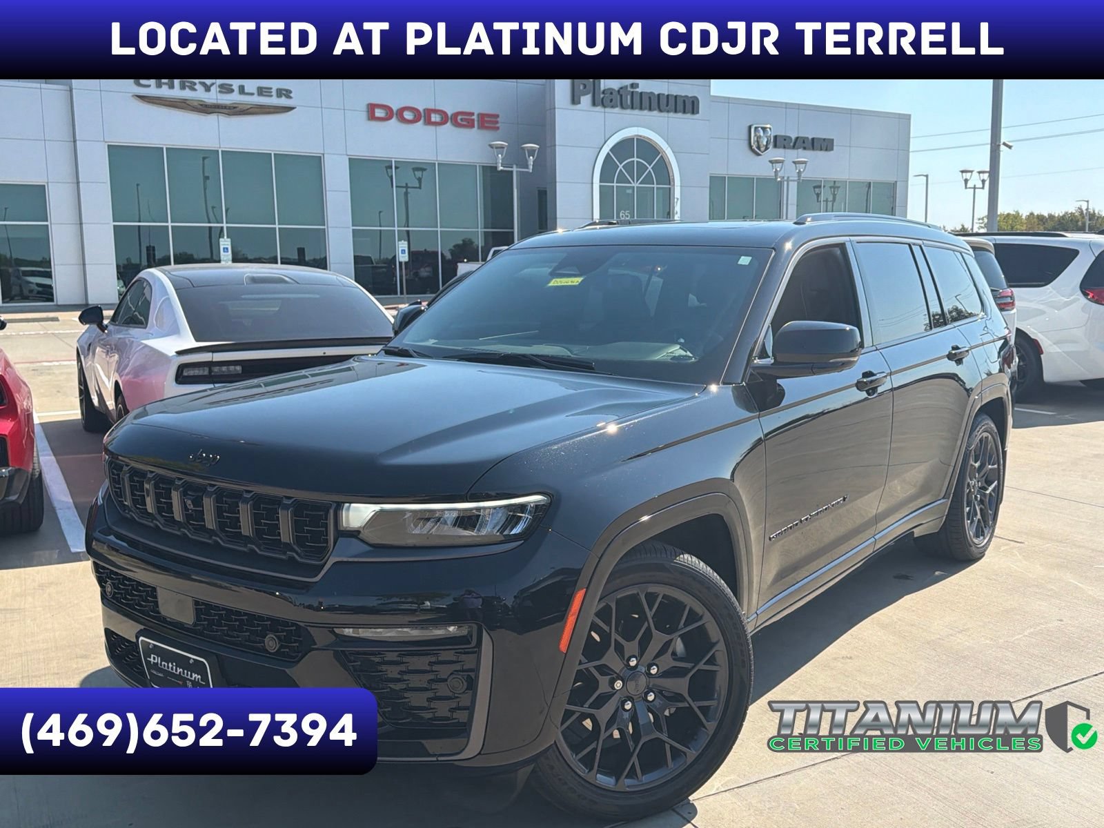 Used 2026 Jeep Grand Cherokee L Summit w/ Obsidian Package
