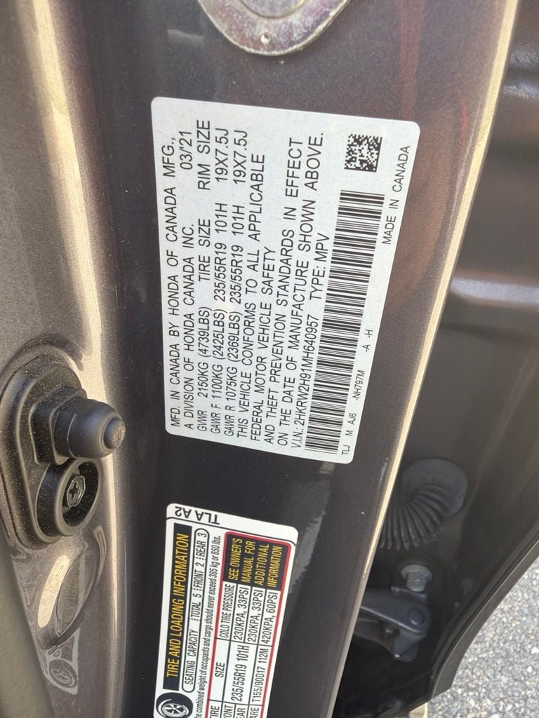 Used 2021 Honda CR-V Touring image 14