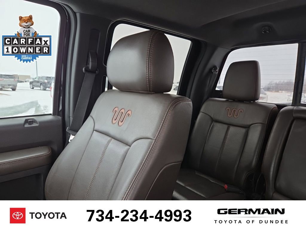 Used 2016 Ford F350 King Ranch w/ King Ranch w/Chrome Package image 16