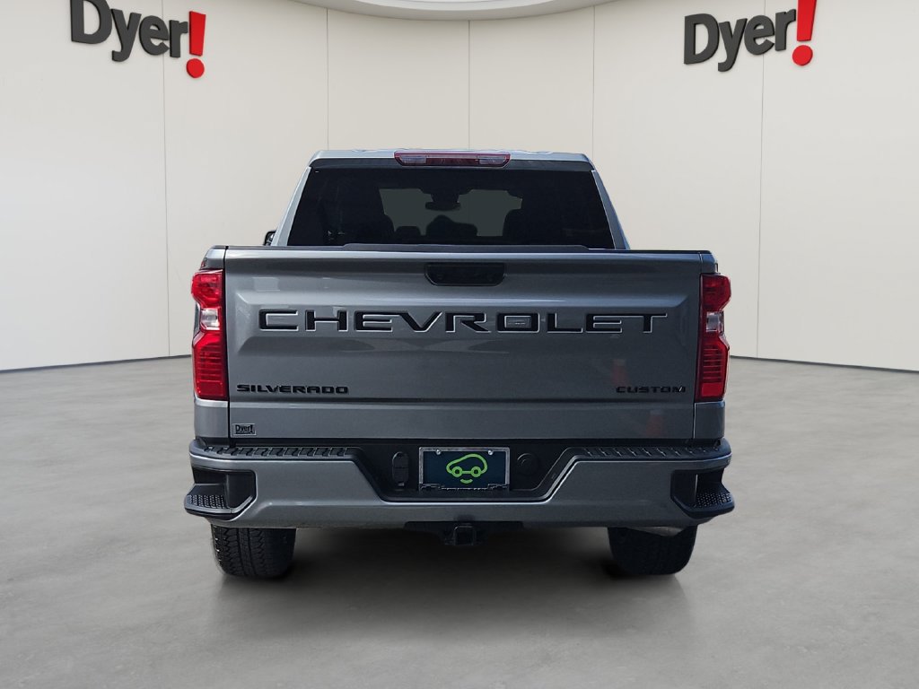 Used 2024 Chevrolet Silverado 1500 Custom w/ Turbomax Blackout Package RWD image 4