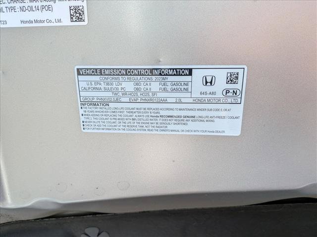 Certified 2023 Honda Civic Sport image 23