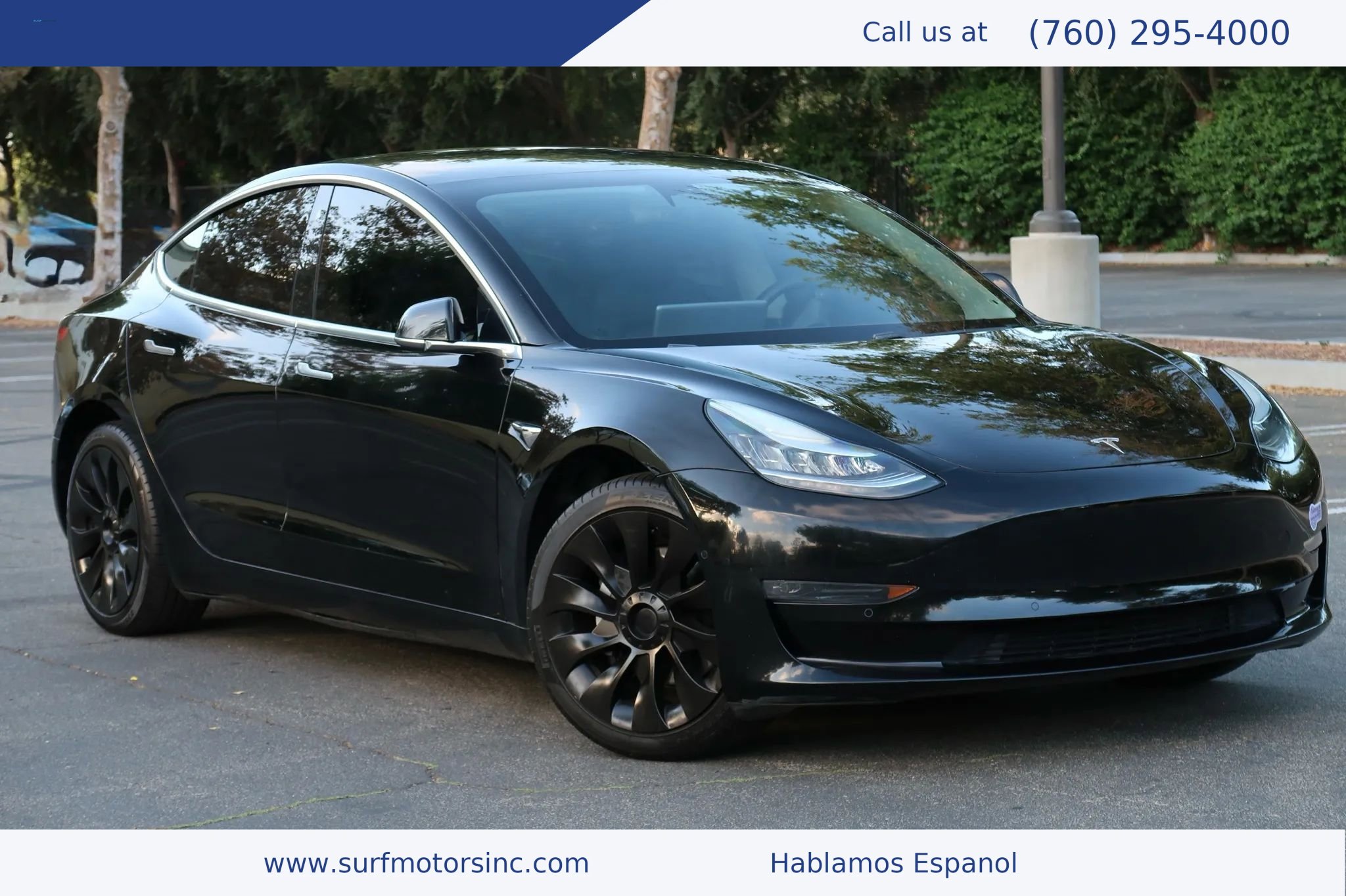 Used 2019 Tesla Model 3 Standard Range Plus image 1