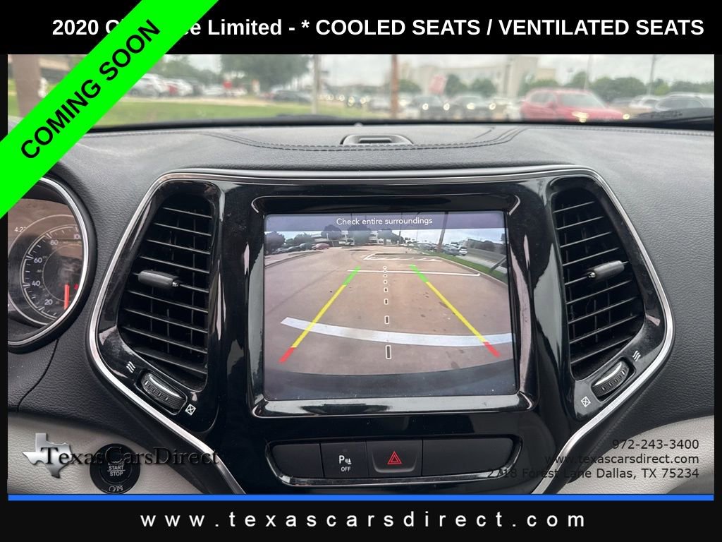 Used 2020 Jeep Cherokee Limited w/ Luxury Group FWD image 8