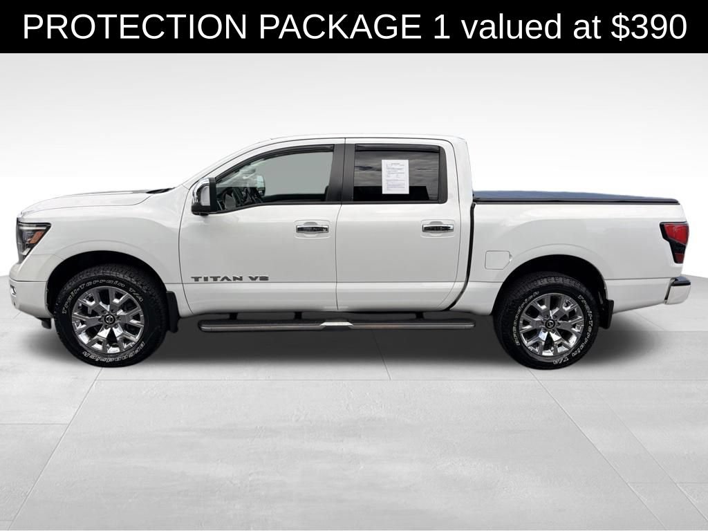 Used 2020 Nissan Titan SL w/ Moonroof Package AWD/4WD image 4