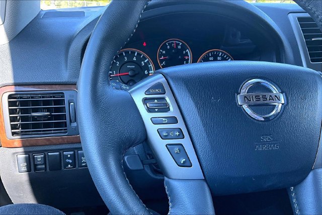 Used 2015 Nissan Armada Platinum w/ 2nd Row Captain Seat Package RWD image 11