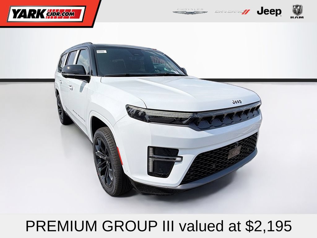 New 2026 Jeep Grand Wagoneer L Summit w/ Premium Group III AWD/4WD 360° Tour