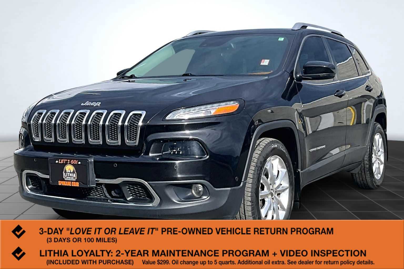 Used 2015 Jeep Cherokee Limited w/ Luxury Group image 1