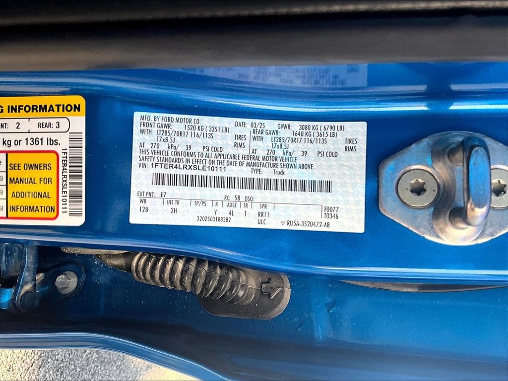 Used 2025 Ford Ranger Raptor AWD/4WD image 22