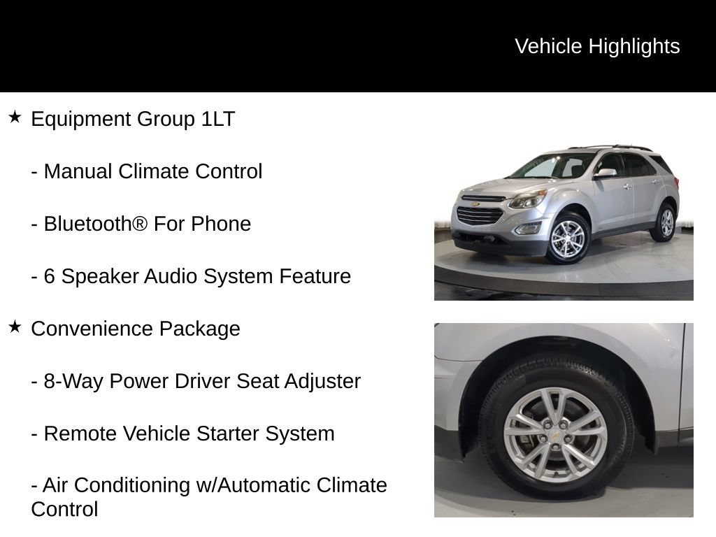 Used 2016 Chevrolet Equinox LT w/ Convenience Package FWD image 7