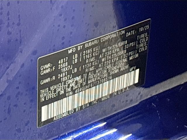 New 2026 Subaru Crosstrek 2.5i Sport image 31