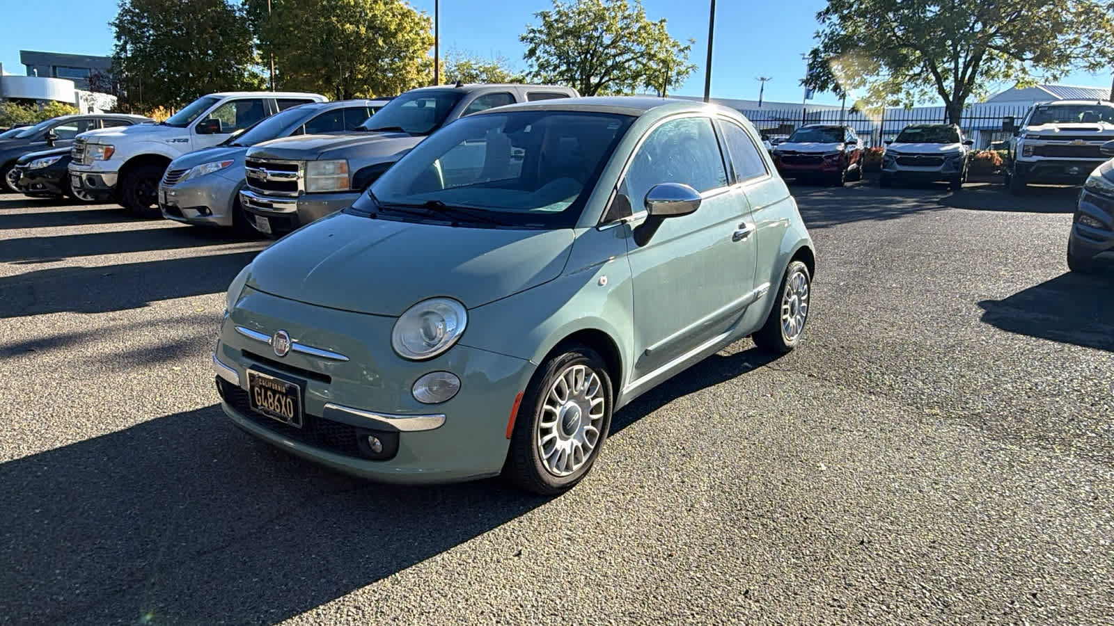 Used 2012 FIAT 500 Lounge w/ Luxury Leather Pkg FWD image 1