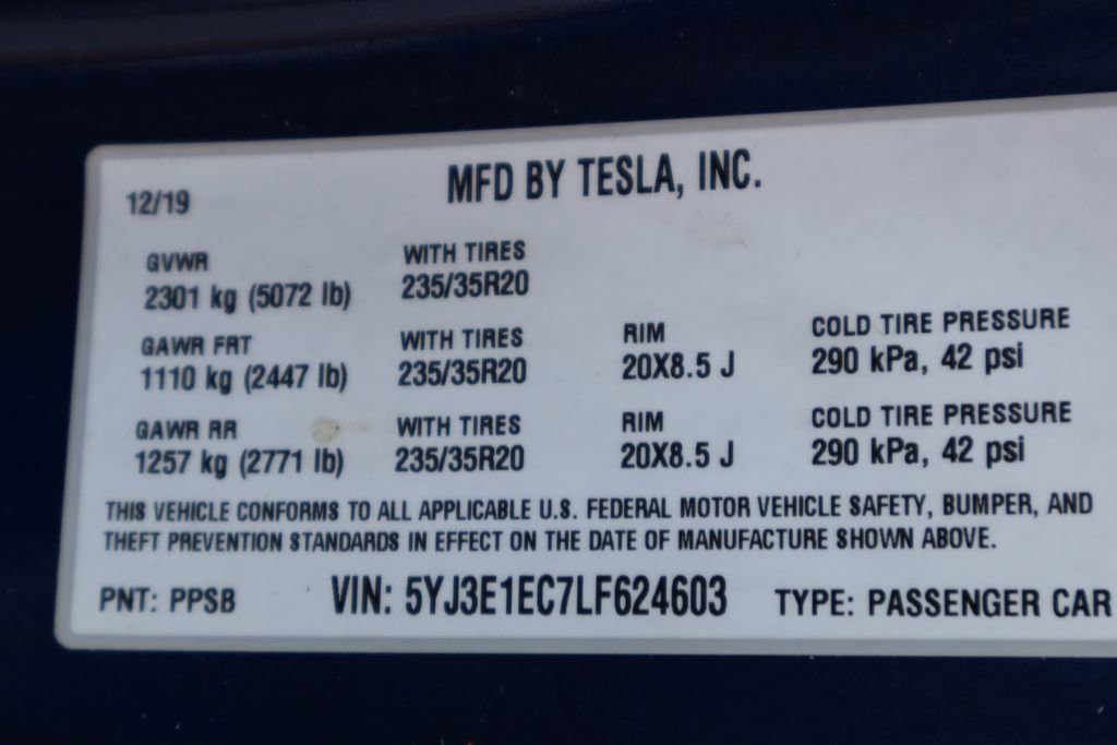Used 2020 Tesla Model 3 Performance image 29